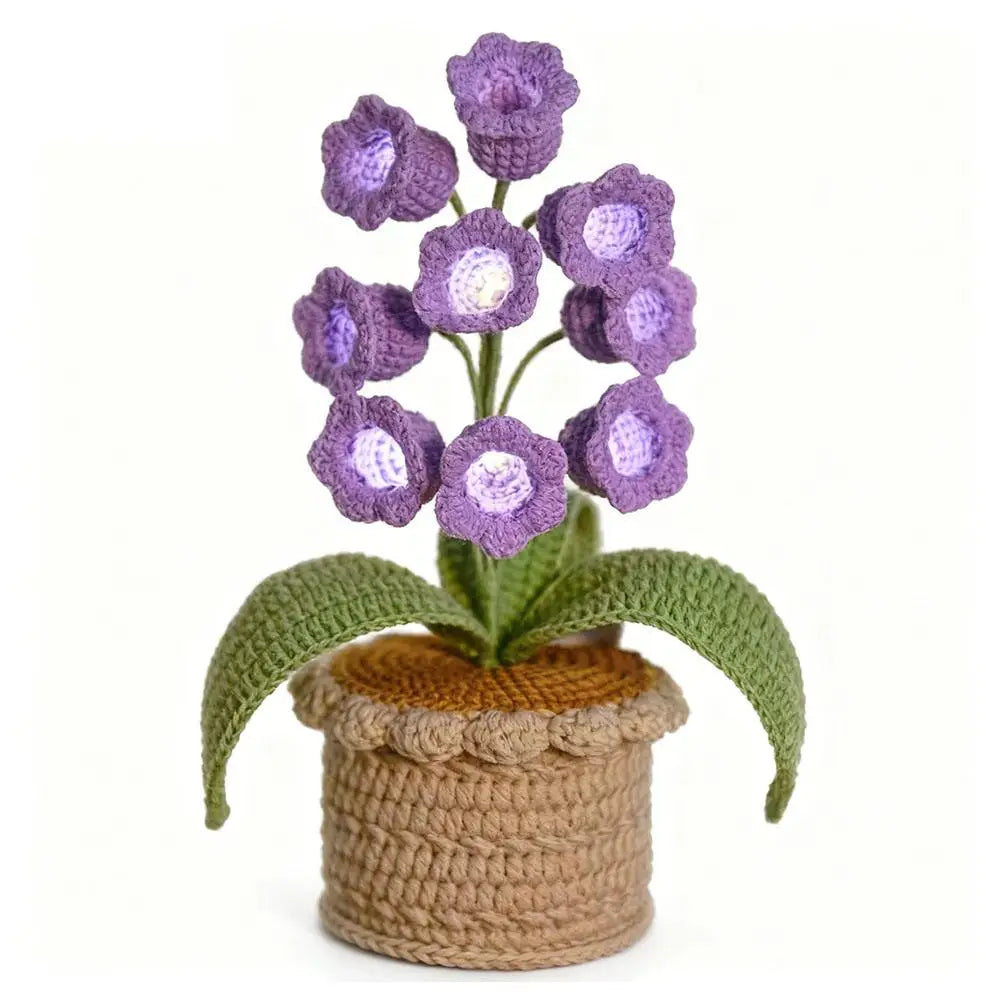 Hand-crocheted Glowing Lily Of The Valley