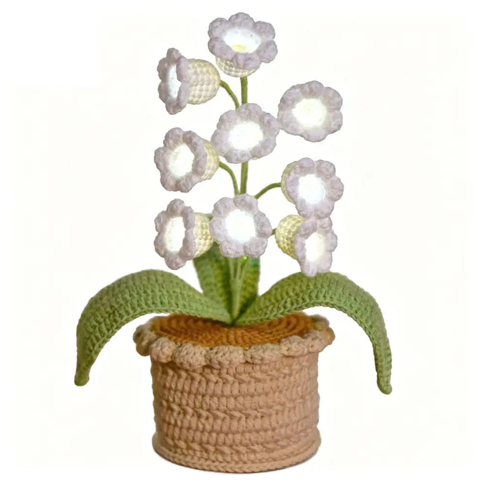 Hand-crocheted Glowing Lily Of The Valley