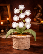 Hand-crocheted Glowing Lily Of The Valley